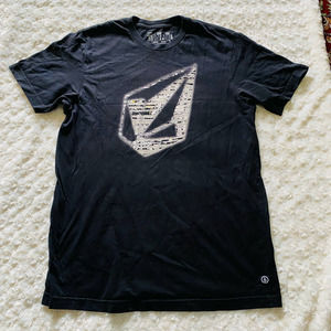 Volcom Skateboard Surf Snowboard Grey Slim Fit Tee Shirt